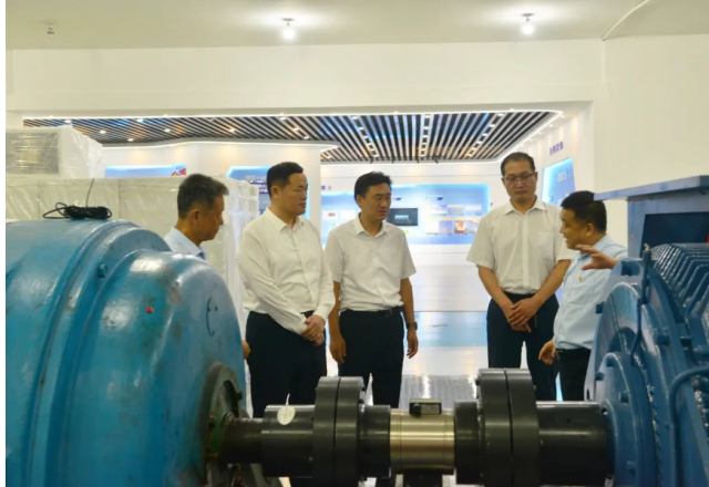 電力集團(tuán)黨委書記、董事長李偉到新風(fēng)光調(diào)研